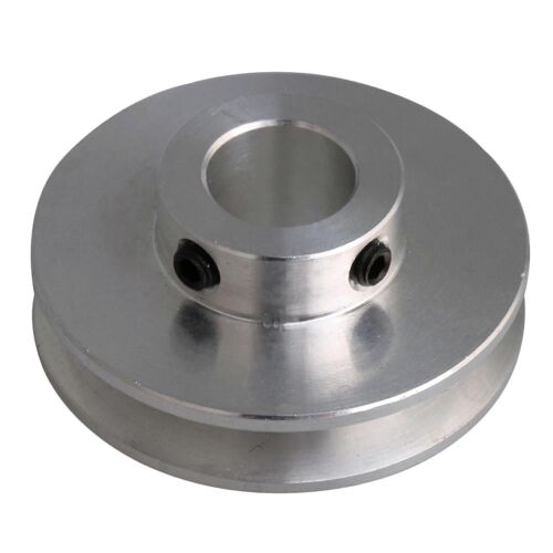41x16x12mm Alliage d'argent Simple 12mm Alésage Step Poulie pour courroie Pu