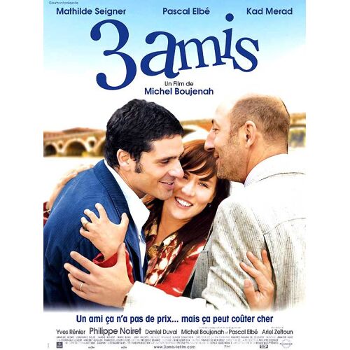 Affiche Officiel Cinema Du Film 3 Amis