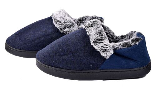 Charentaise Pantoufle Premium Mu3607 Marine