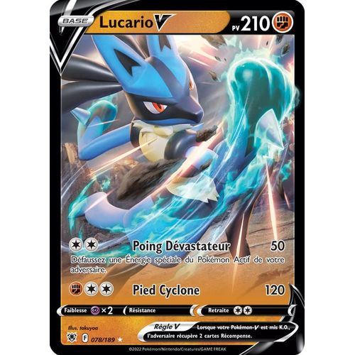 Lucario V - 078/189 - Astres Radiaux