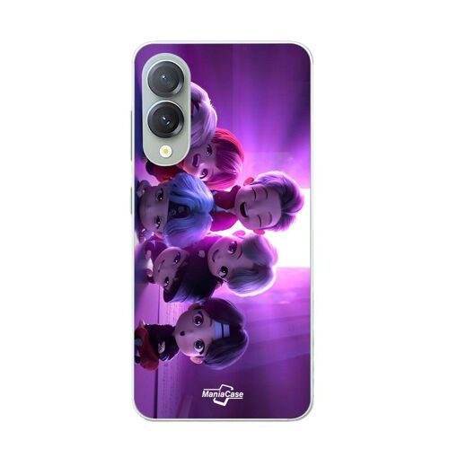 Coque Pour Samsung Galaxy S25 Edge Bts Groupe Animation Kpop