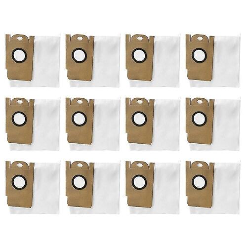 12pcs Sac à poussière pour G2 Aspirateur robot Pièce de rechange de rechange Sac à ordures Nettoyage ménager