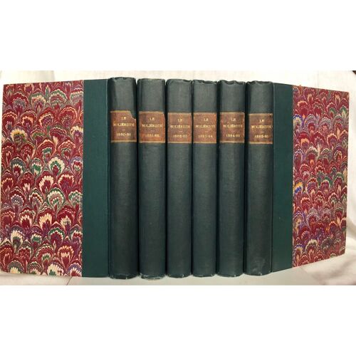 Molieriste Revue De Monval 1880 À 1886