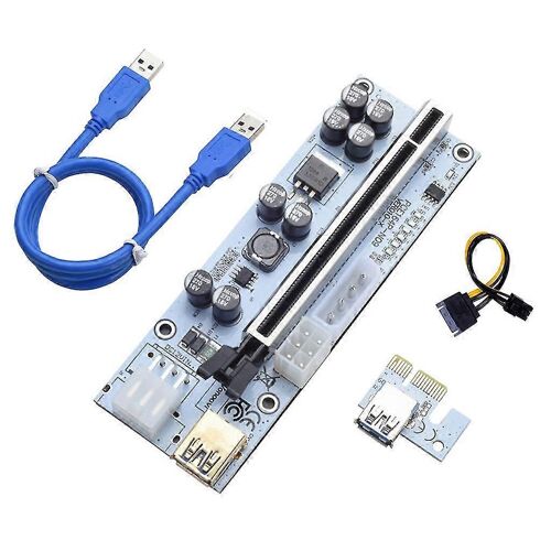 Carte adaptateur Usb3.0 Pci-e1x vers 16x Pci E Carte graphique Extension Câble Adaptateur