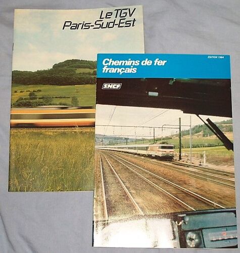 Lot De 2 Documentations Sncf