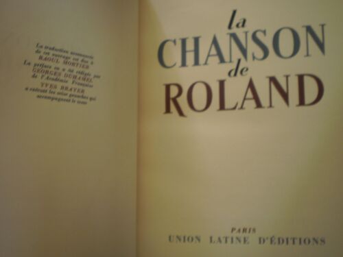 La Chanson De Roland
