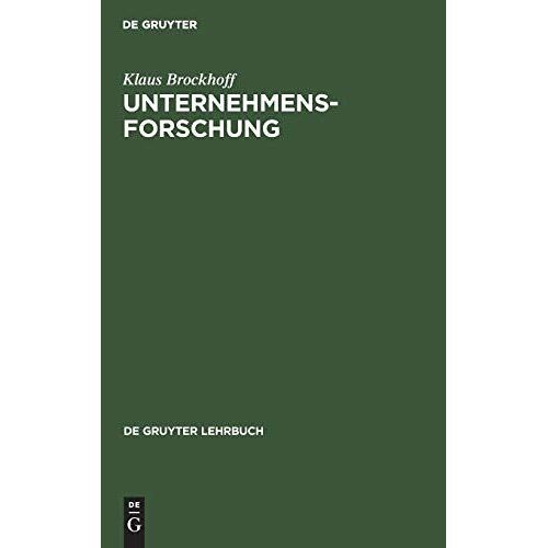 Unternehmensforschung