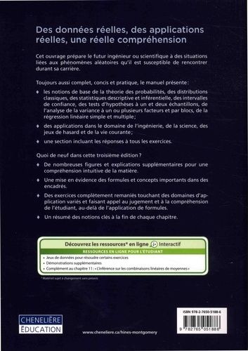 Probabilités Et Statistique Pour Ingénieurs