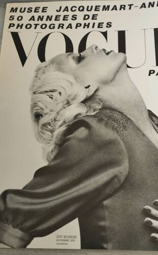 Magazine Musée Jacquemart André 50 Années De Photographies Vogue Paris