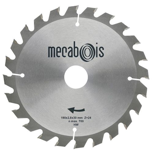 Lame Carbure Silergie I 190x2.4x16 24 Dents Sidamo