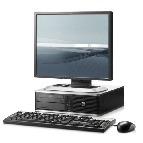 Lot PC HP Compaq DC7800 SFF Pentium Dual Core 1.8Ghz 2Go 500Go XP Pro + Ecran 19