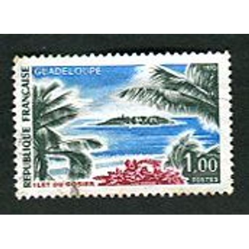Timbre Oblitéré - " Ilet Du Gosier - Guadeloupe " - 1,00f - Béquet - 1970