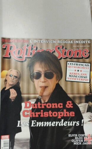 Rolling Stone No25 Janvier 2005 - Dutronc + Christophe
