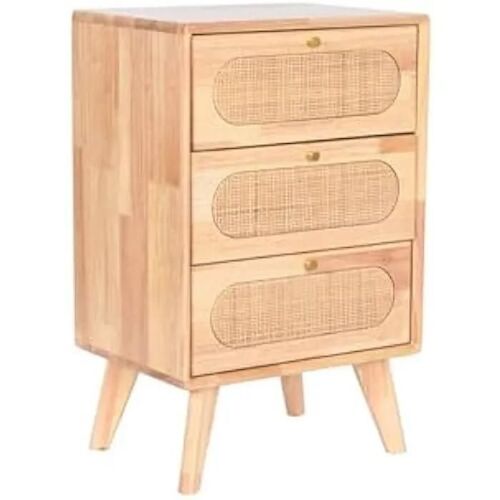 Commode - DKD HOME DECOR - Multicolore - Métal et bois de caoutchouc - 40 x 30 x 63 cm - Petit meuble complément