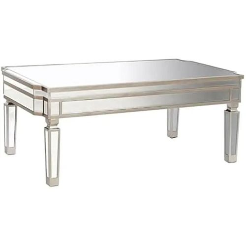 Table Basse - Home Esprit - Miroir Bois Mdf - 108 X 61 X 44 Cm - Multicolore - Rectangulaire