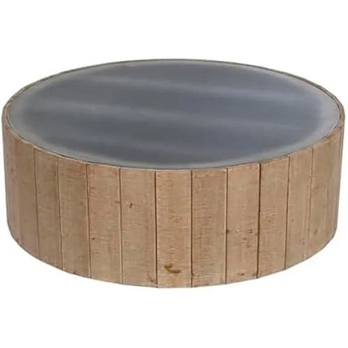 Table Basse - Home Esprit - Modèle S3053790 - Multicolore - 90x90 Cm - Bois Mdf
