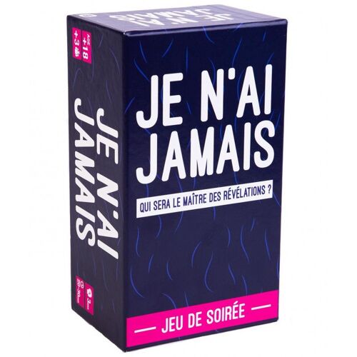Jeu Adultes Je N'ai Jamais - Le Jeu De Révélations Entre Amis