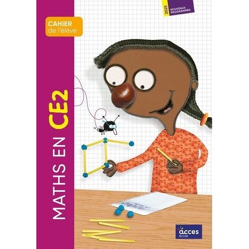 Maths En Ce2 - Cahier De L'élève - Edition 2025