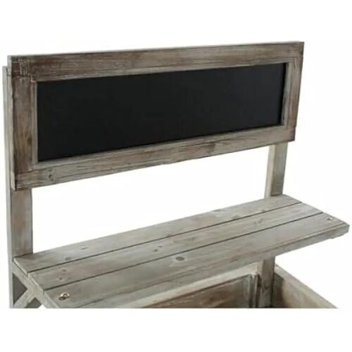 Chariot de Jardin - DKD Home Decor - Marron Clair - Sapin et Ardoise - 87x14x109 cm - À Monter Soi-Même