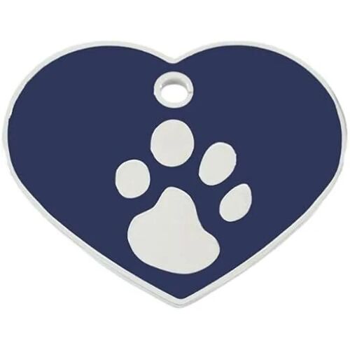 Pendentif En Forme De Coeur - Argenté - Chien - 925 Argent Véritable - Gravure Personnalisée - 4 X 3 Cm