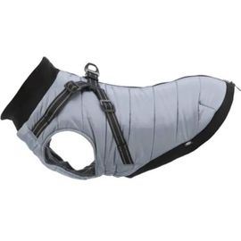 Manteau Pour Chien - Trixie - Pontis - Gris - Polyester - Doublure Polaire