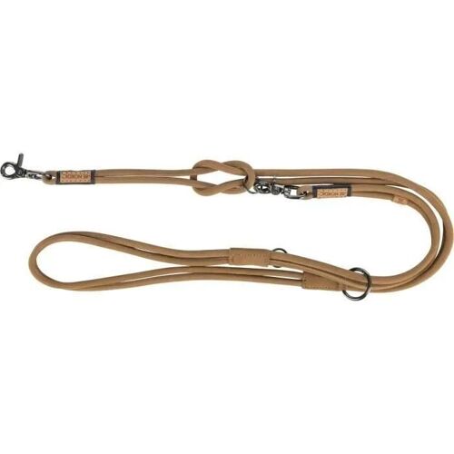 Laisse Pour Chien - Trixie - Be Nordic - Cuir Réglable - Marron - 3 Réglages