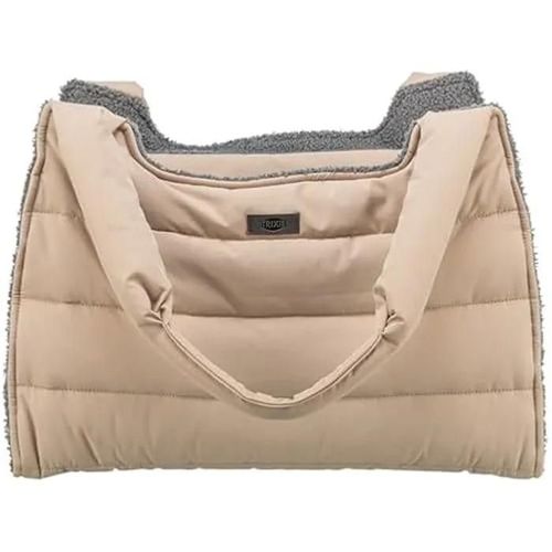 Sac Pour Chien - Trixie - Gina Blush - 42x22x58 Cm - Tissu En Peluche - Support Court Intégré