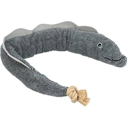 Jouet Pour Chien - Trixie - Be Nordic Anguille Karl - Peluche/Corde - 94 Cm - Gris