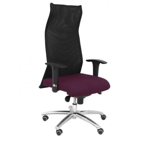 Modèle 13SBALI760 Chaise de bureau ergonomique avec mécanisme synchrone et réglable en hauteur Dossier du maille noir respirante et