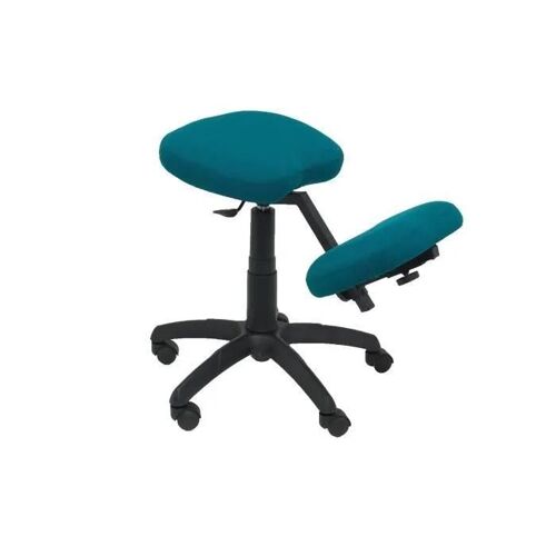 Tabouret de bureau ergonomique pivotant et réglable en hauteur - PIQUERAS Y CRESPO - Modèle 37G - Vert