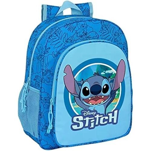 Mochila Junior Adapt.Carro Stitch