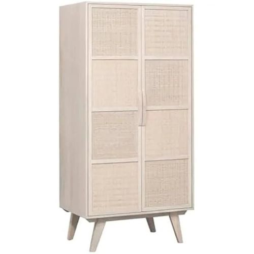 Buffet Haut - Home Esprit - Multicolore - Bois De Manguier - 87 X 55 X 178 Cm - Design Élégant