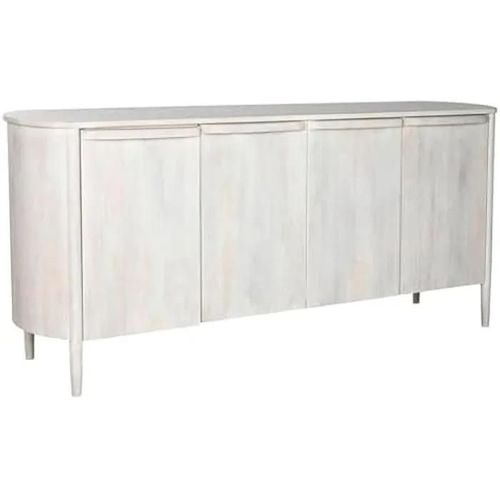 Buffet - Home Esprit - Blanc - 193 X 47 X 85,5 Cm - Multicolore - Buffet Bas