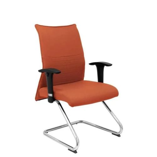 Modèle 208cpbali363 Confidente Patín Fauteuil Ergonomique Pour Les Visiteurs Avec Cadre Chrome Assise Et Dossier Rembourrés En