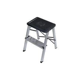 Tabouret Pliant 2 Marches - Bigbuy Tools - Aluminium - Noir