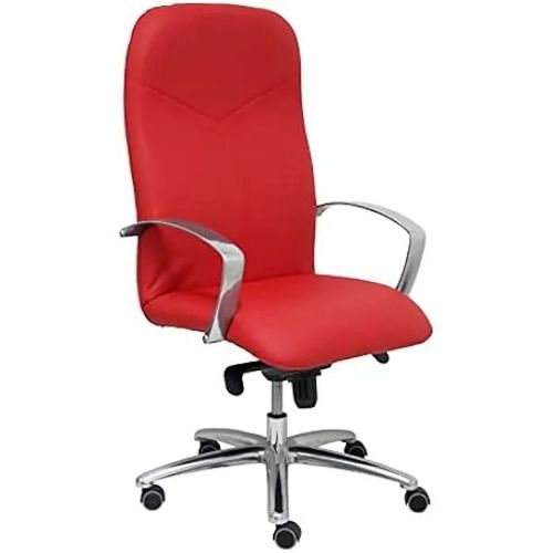 Fauteuil - Piqueras Y Crespo - Rouge - Dossier Haut Ergonomique - Rembourrage En Mousse - 1 Place