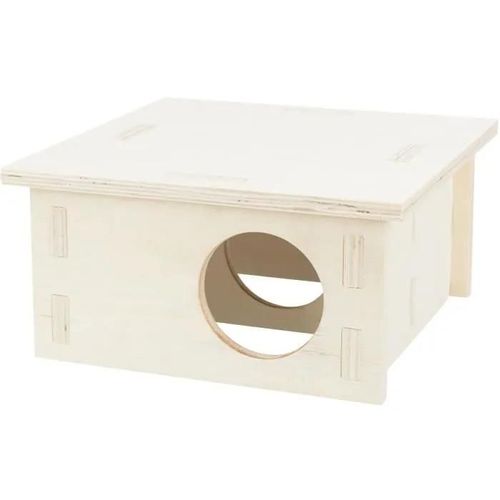 Maison Emboitable 2 Chambres 25 X 12 X 25 Cm Pour Grand Hamster Et Dègues