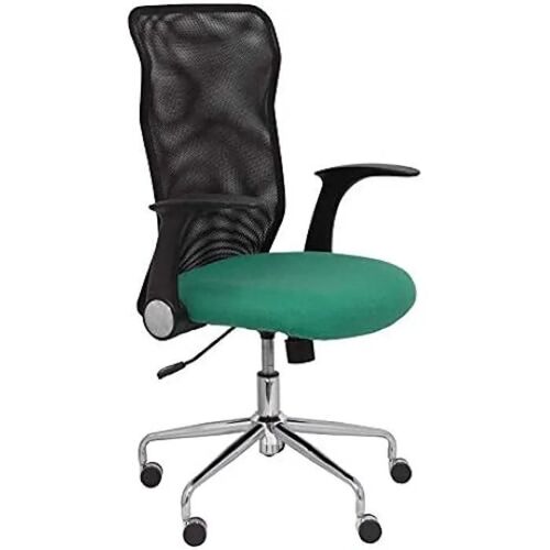 Chaise de bureau - PIQUERAS Y CRESPO - 4031BALI456 - Vert - Réglable en hauteur - Roues en nylon