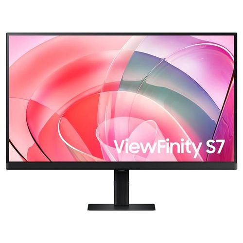 Samsung ViewFinity S7 S27D700EAU - S70D Series - écran LED - 27" - 3840 x 2160 UHD @ 60 Hz - IPS - 350 cd/m² - 1000:1 - HDR10 - 5 ms - HDMI, DisplayPort - noir