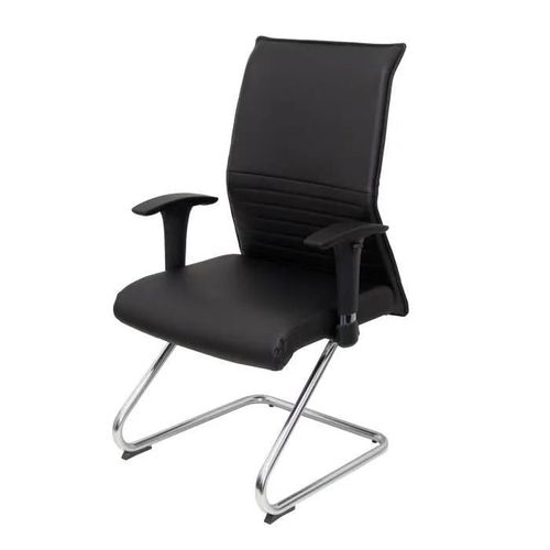 Modèle Albacete Confidente Patín Fauteuil Ergonomique Pour Les Visiteurs Avec Cadre Chrome Assise Et Dossier Rembourrés En