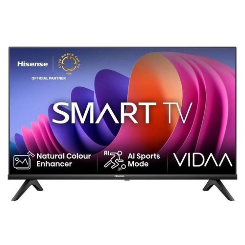 Hisense 40A4N - 40" A4N Series TV LCD rétro-éclairée par LED - Smart TV - VIDAA - 1080p 1920 x 1080 - Direct LED - noir