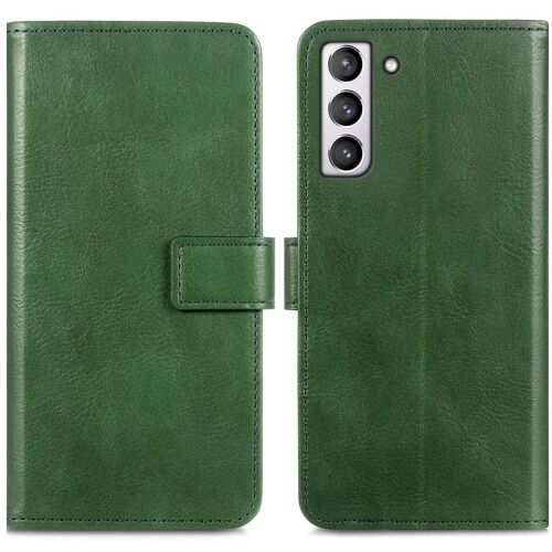 imoshion Étui de télephone portefeuille de luxe Samsung Galaxy S21 FE Vert