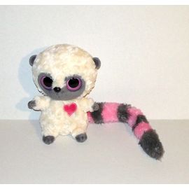 Raton Laveur Lemurien Yoohoo & Friends Gros Yeux. Peluche Doudou Animal Sonore Qui Fait Des Bisous
