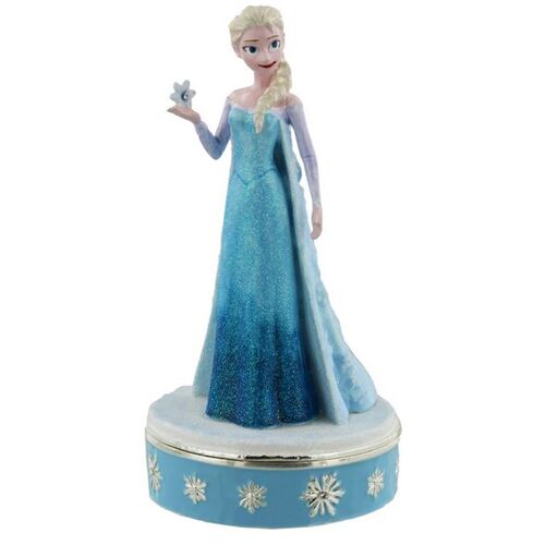 Boite à secrets en métal émaillé avec strass Elsa