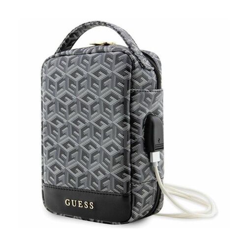 Sacoche de voyage avec port USB Modèle G Cube Guess Noir