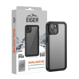 Coque Iphone 15 Eiger Avalanche Noire