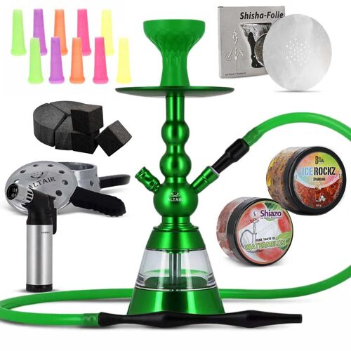 Pack Chicha Altair Khephren Sultan Verte prêt à l¿emploi