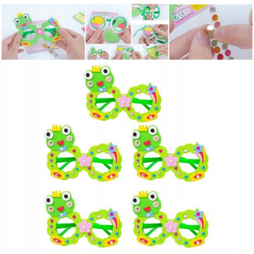 Lunettes De Fête Pour Enfants, Cadeaux De Carnaval, Déguisements, Grenouille D'école