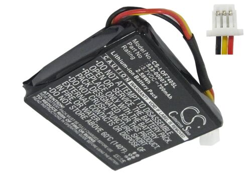 Batterie 700mAh type 533-000074 Pour Logitech 981-000257, Logitech F540, G930