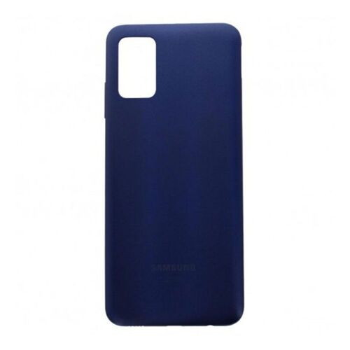 Vitre Arrière (Cache Batterie) Pour Samsung Galaxy A03s A037 A037u Bleu + Logo